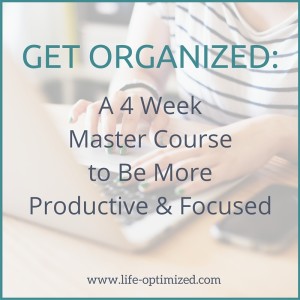 Get Organized Master Course